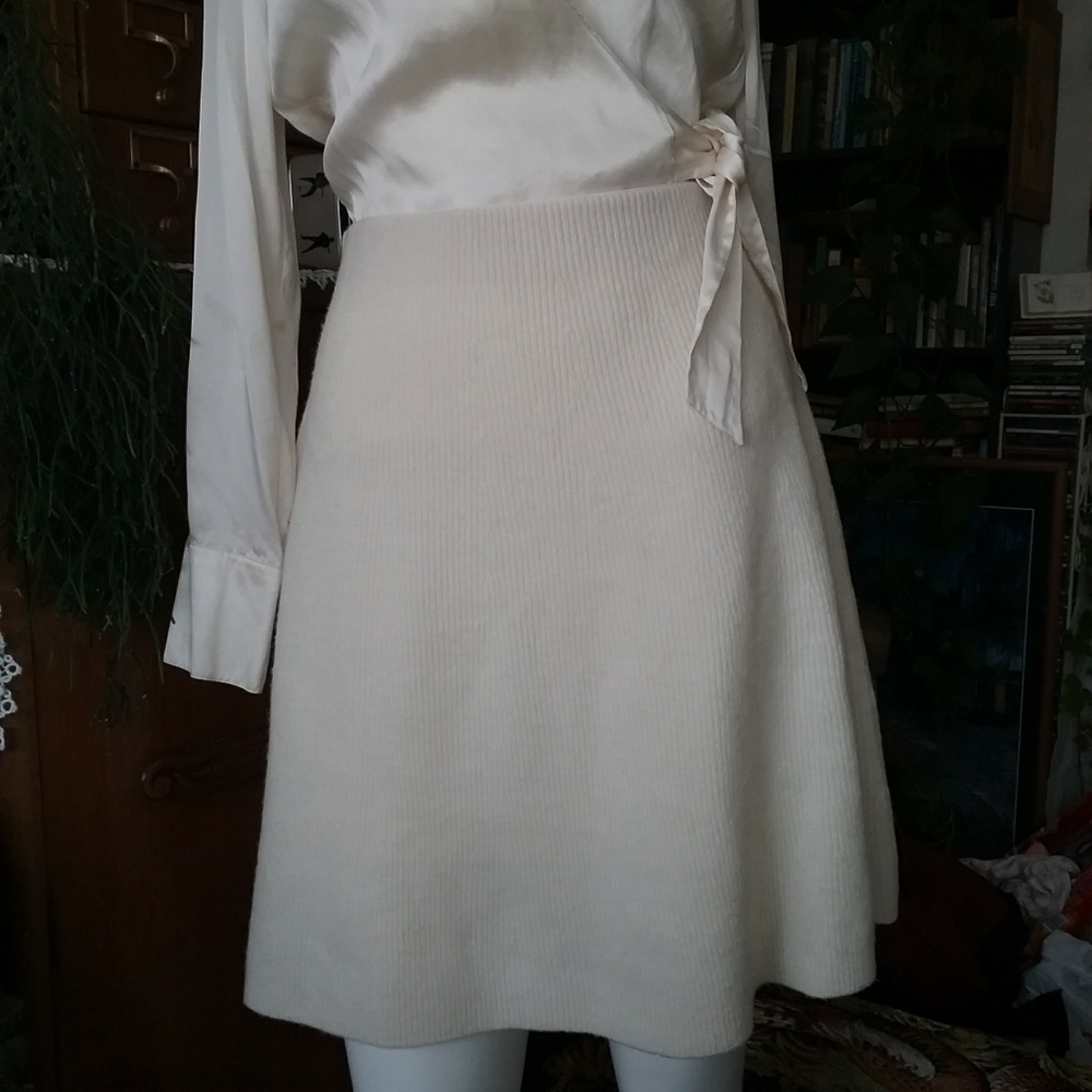 Wool Skater Skirt